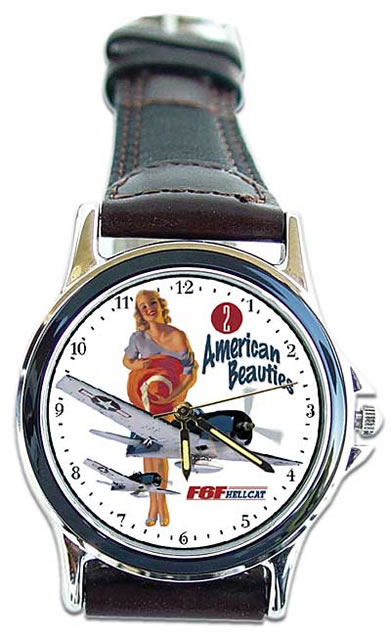 F6F Hellcat American Beauties Wrist Watch